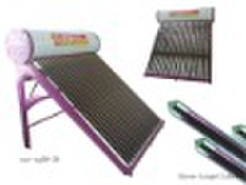 integrated unpressurized solar water heater