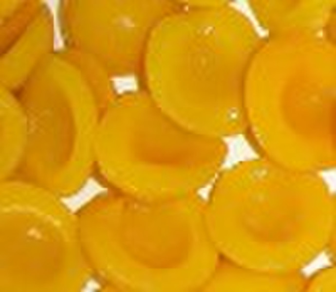 canned yellow peach