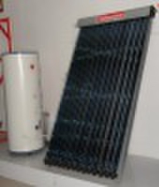 split heat pipe solar water heater