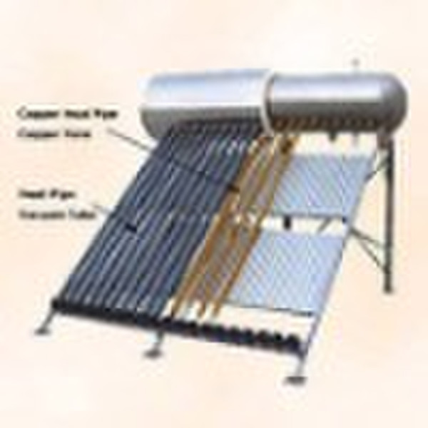 Integrative pressurized solar water heater system
