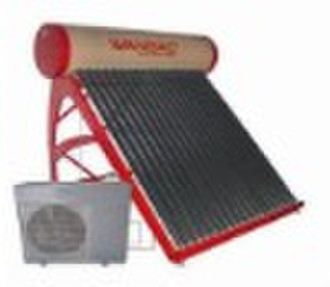 Solar and air source heat pump water heater