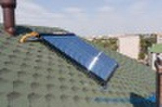 SC-24 copper heat pipe pressurized solar collector