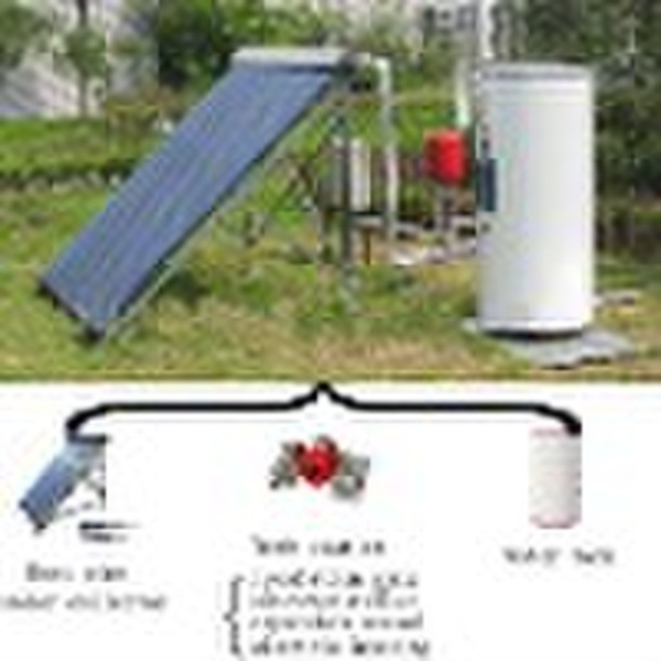 spilt solar water heater