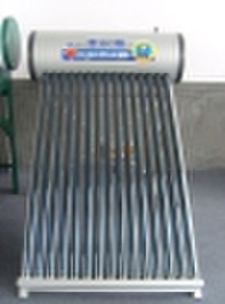 Direct plug non-pressure solar water heater