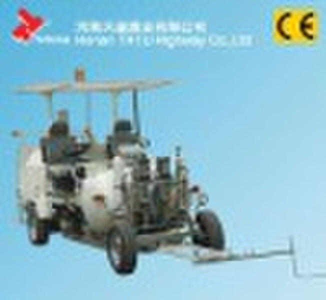 Big driving type cold paint road marking machine