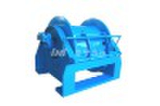 Hydraulic Winch with cable roller