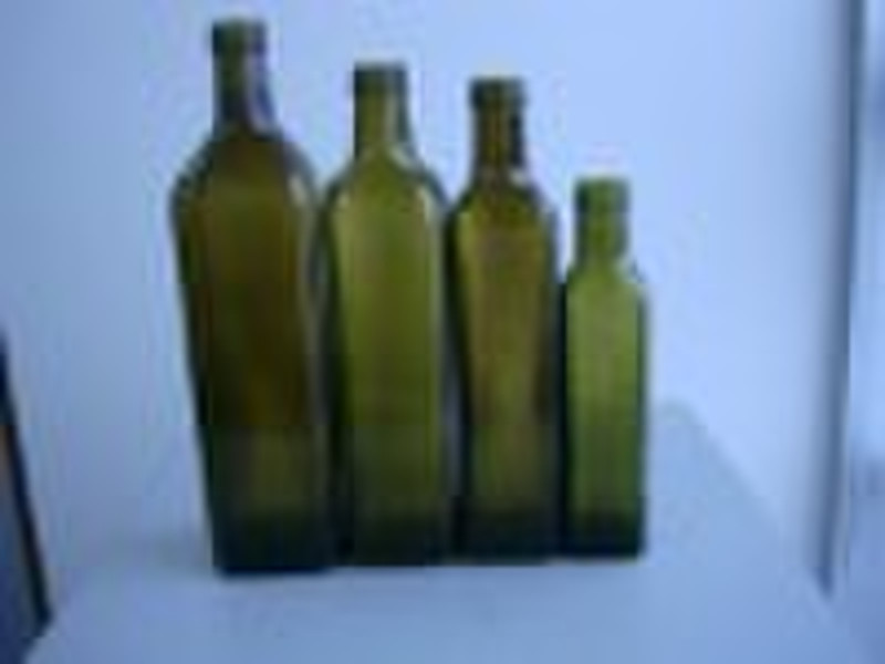 olive oil glass bottle