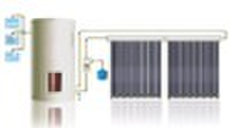 Druck Solarwarmwasserbereiter