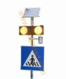 Radar Safety Cross System Solar Pedestrian Traffic