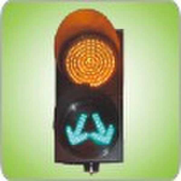 LED Yellow Flashing Traffic Light
