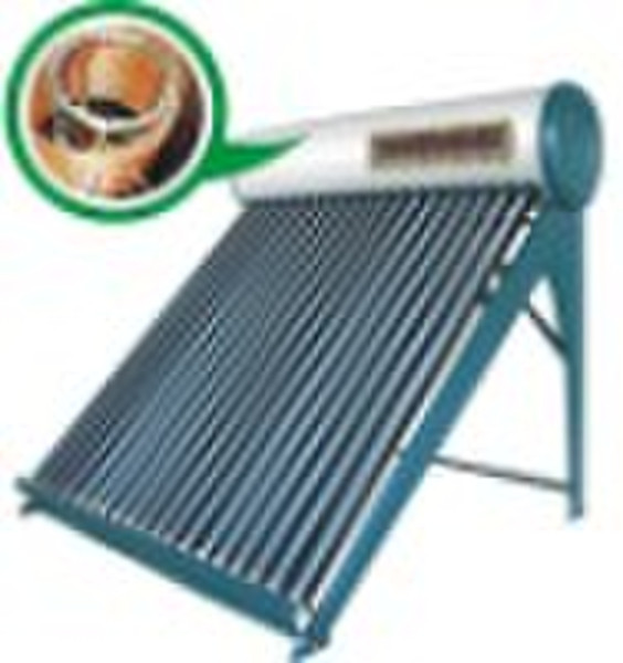 Kupferspule unter Druck Solarwarmwasserbereiter