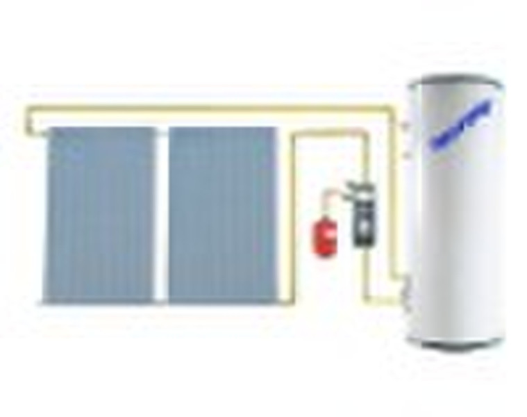 Split flache Platte Solarwarmwasserbereiter