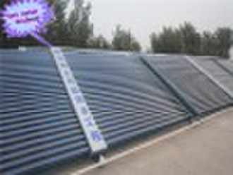 Solar energy hot water project