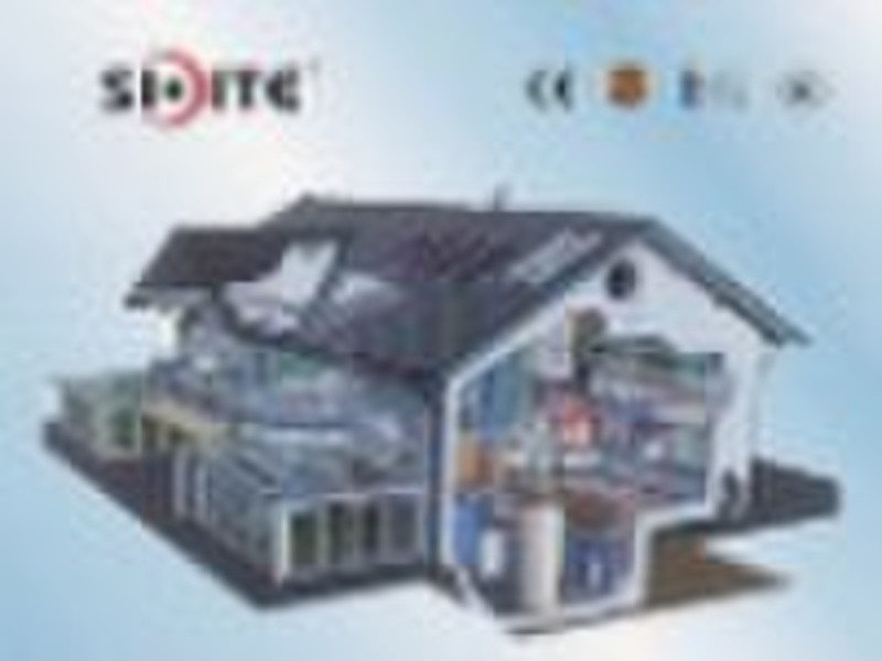 W1-EN12975 (EUR) Split Druck Solarwarmwasserwärme