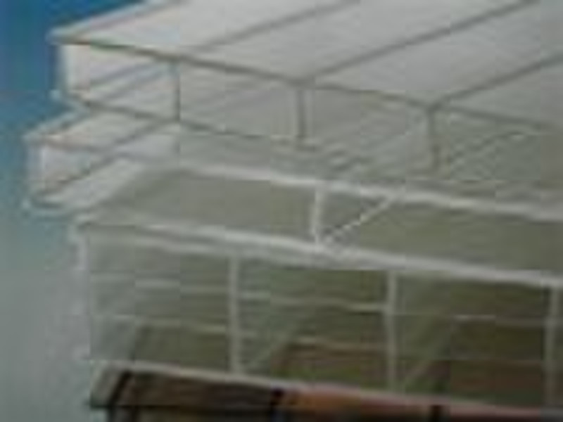 12year guarantee twin-wall polycarbonate sheet