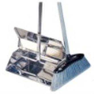Stainless steel with lobby brush and snap-on-handl
