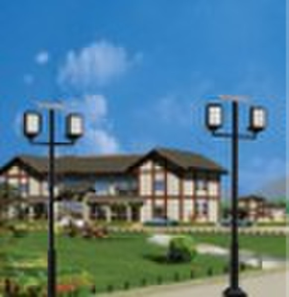 Solar yard light