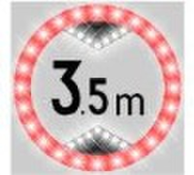 solar LED traffic speed sign (with different numbe