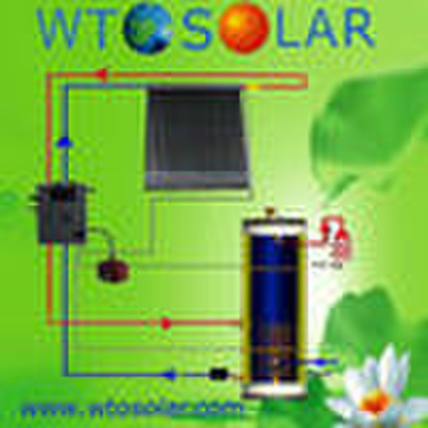 WTO-PPO Pressurized solar water heater