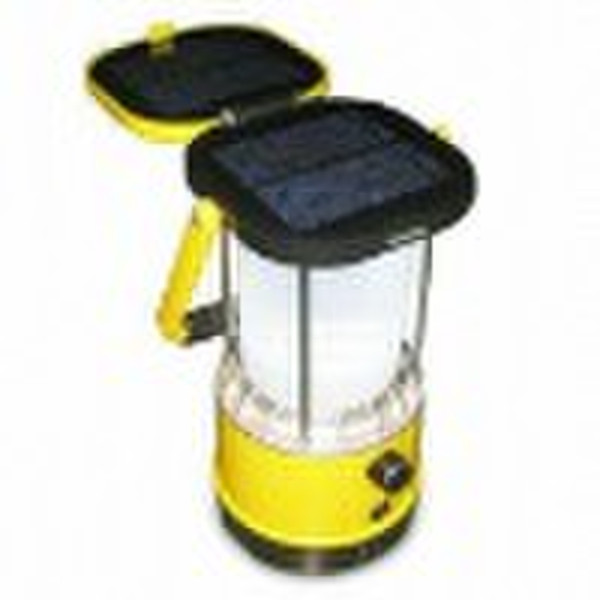 Kampierende Solarlampe