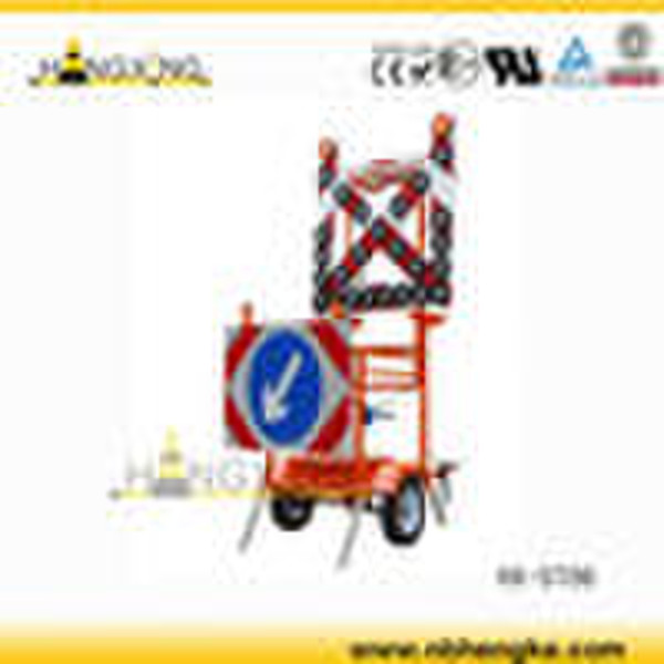 HX-ST06 LED solar traffic light;solar traffic trai