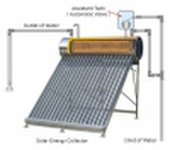 unter Druck Solarwarmwasserbereiter, Solarwarmwasserbereiter