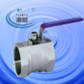 stainless steel one piece ball valve