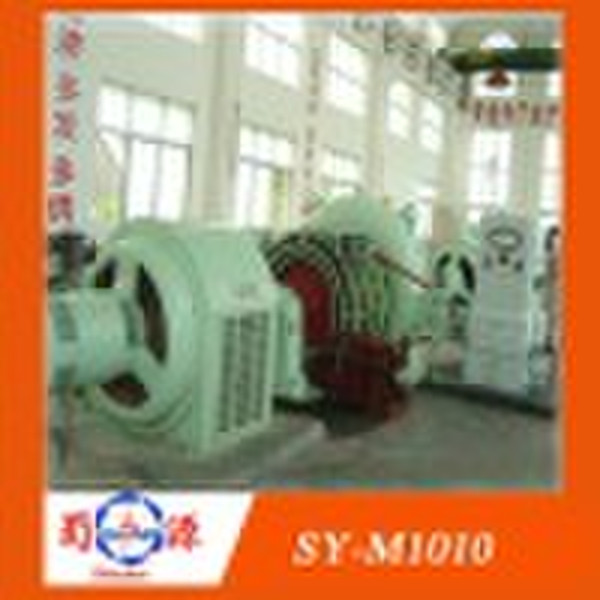 Strikes the type hydraulic turbine slanting