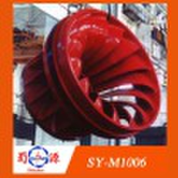 Axialflow type hydraulic turbine