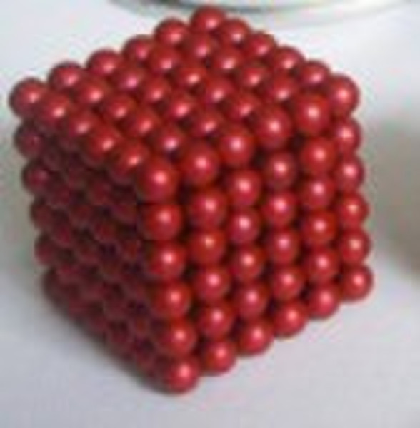 red neocube,red ball magnet