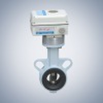 PTFE butterfly valve with electric actuator(HL-ZX)