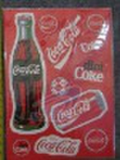 2D Paper Refrigerator Magnet