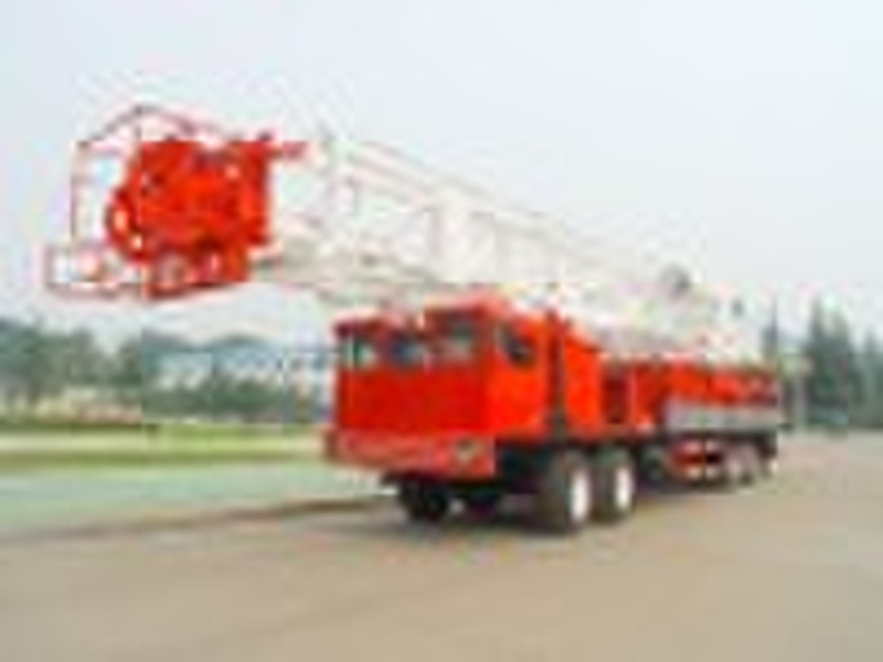 truck-mounted drilling rig