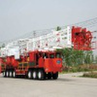 350HP workover rig used in oil field