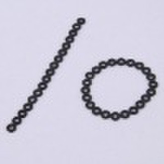 With black coating Ring Permanent packing Magnet