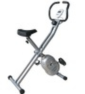 Exercise bike with foldable design