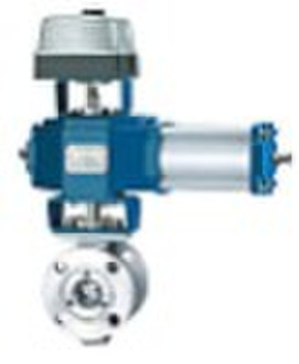 Pneumatic Segment Ball Valve