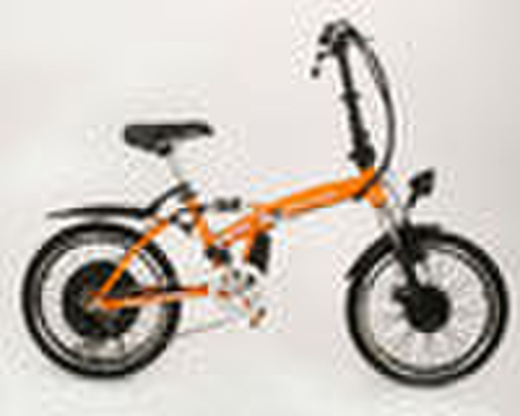 Folding electric bicycle