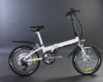 Folding electric bicycle