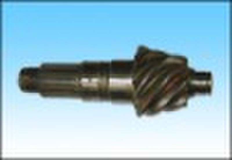 Spiral bevel gear axle