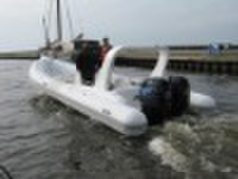 SAIL RIB boat with Twin engine  RIB730B