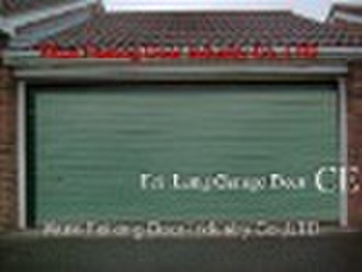 Garage Door mit Green Painting Farbe --- Europea