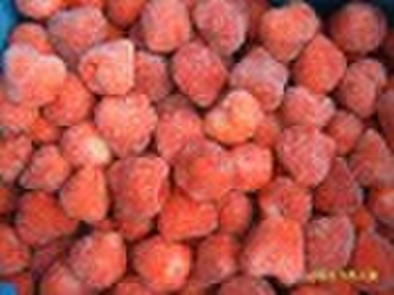 frozen strawberry for jam and juice food