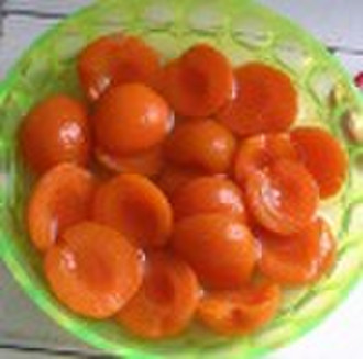 canned apricots