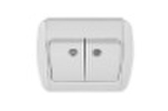 Two Way Switch Illuminated ( Wall Switch, Electric