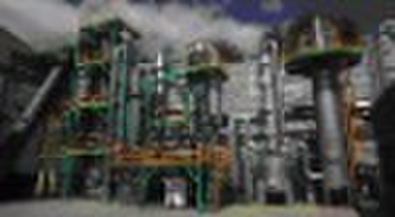 Biomassevergasung Kraftwerk