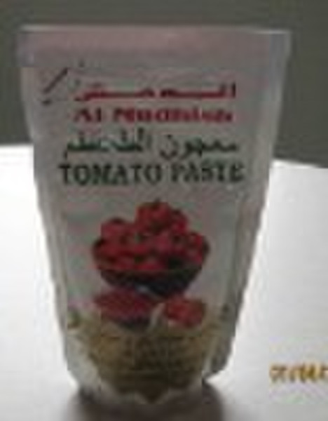 tomato paste in pouch