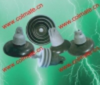 High voltage porcelain insulator