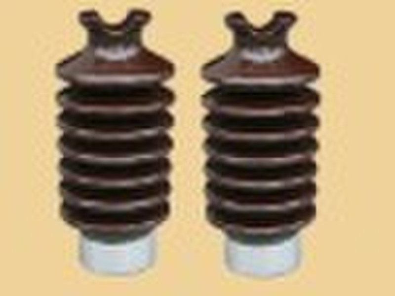 Line post porcelain insulator