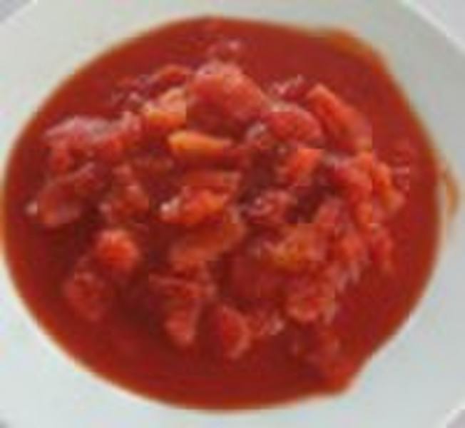 Tomatenwürfeln